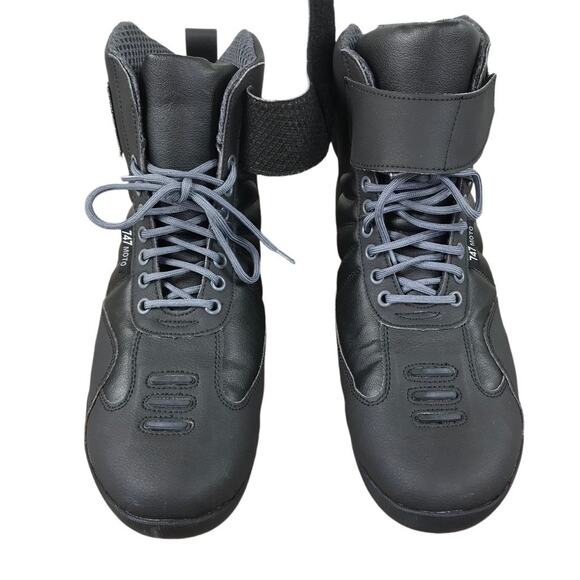 747MOTO Riding Boots Handmade Men Sz 10 Black Professional Comfort Stylish Biker main image 9